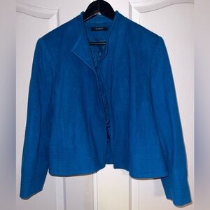 Vintage Le Suit Vibrant Blue Blazer